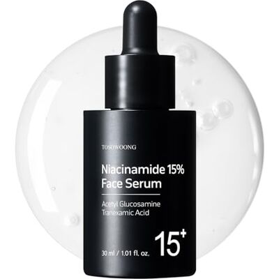 TOSOWOONG Niacinamide 15% Serum, Pigmentvlekken, Egale Teint, Glass Skin TOSOWOONG Niacinamide 15% Serum, Pigmentvlekken, Egale Teint, Glass Skin