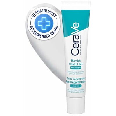 CeraVe Geconcentreerde verzorging tegen onzuiverheden, 40 ml, gezichtsgel, verrijkt met AHA, salicylzuur, vermindert onzuiverheden, voor de huid met onzuiverheden en acne CeraVe Geconcentreerde verzorging tegen onzuiverheden, 40 ml, gezichtsgel, verrijkt met AHA, salicylzuur, vermindert onzuiverheden, voor de huid met onzuiverheden en acne
