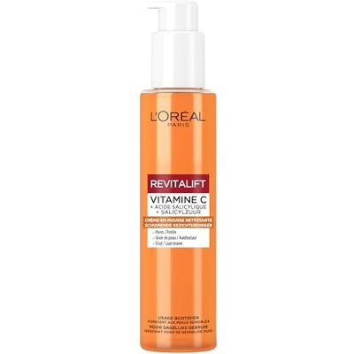 L'Oreal Paris L'Oréal Paris, Revitalift Clinical Crème-reinigingsschuim, verstevigt de poriën, verfijnt en maakt de huidkorrel glad, vitamine C en salicylzuur, alle huidtypes, 150 ml L'Oreal Paris L'Oréal Paris, Revitalift Clinical Crème-reinigingsschuim, verstevigt de poriën, verfijnt en maakt de huidkorrel glad, vitamine C en salicylzuur, alle huidtypes, 150 ml