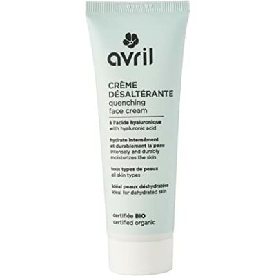 Avril Biologische dorstlesser crème – intensieve hydratatie – hyaluronzuur – biologische aloë vera – 99% natuurlijke oorsprong – gemaakt in Frankrijk – 50 ml Avril Biologische dorstlesser crème – intensieve hydratatie – hyaluronzuur – biologische aloë vera – 99% natuurlijke oorsprong – gemaakt in Frankrijk – 50 ml