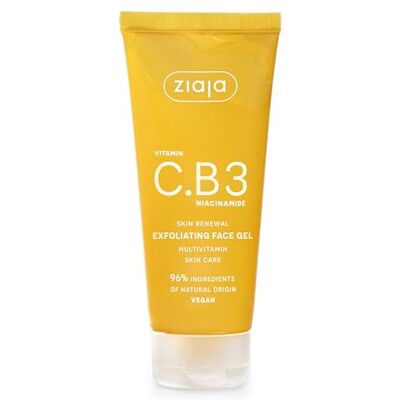 Ziaja VITAMIN C.B3 NIACINAMIDE gezichtsscrubgel 100 ml Ziaja VITAMIN C.B3 NIACINAMIDE gezichtsscrubgel 100 ml