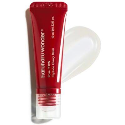 HARUHARU wonder Rose PDRN Peptide Balsem Glowy Moisture, reparatie van droge gebarsten lippen, 24 uur vocht, wasvrije afwerking, veganistisch, siliconenvrij, microplastic, kleurvast, 10 ml HARUHARU wonder Rose PDRN Peptide Balsem Glowy Moisture, reparatie van droge gebarsten lippen, 24 uur vocht, wasvrije afwerking, veganistisch, siliconenvrij, microplastic, kleurvast, 10 ml