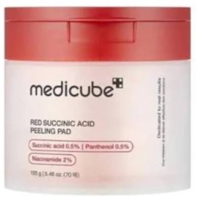 medicube Red Succinic Acid Peeling Pad, 70 Pads/155g medicube Red Succinic Acid Peeling Pad, 70 Pads/155g