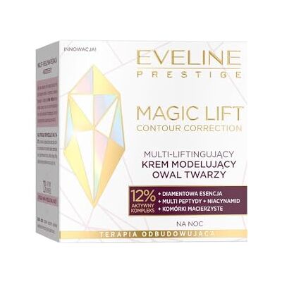 EVELINE COSMETICS Magic Lift Verjongende nachtcrème met 12% actief complex anti-aging verzorging voor rijpe huid EVELINE COSMETICS Magic Lift Verjongende nachtcrème met 12% actief complex anti-aging verzorging voor rijpe huid