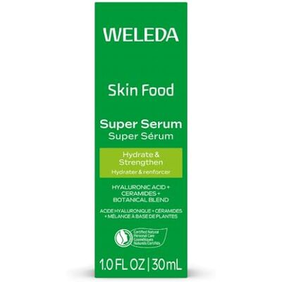 WELEDA Bio Skin Food Super Serum Superpower voor intensieve hydratatie, glanzend en sterk huidgevoel (1 x 30 ml) WELEDA Bio Skin Food Super Serum Superpower voor intensieve hydratatie, glanzend en sterk huidgevoel (1 x 30 ml)