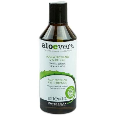 Phytorelax 4-in-1 micellair water gezicht aloë vera formule 250 ml Phytorelax 4-in-1 micellair water gezicht aloë vera formule 250 ml