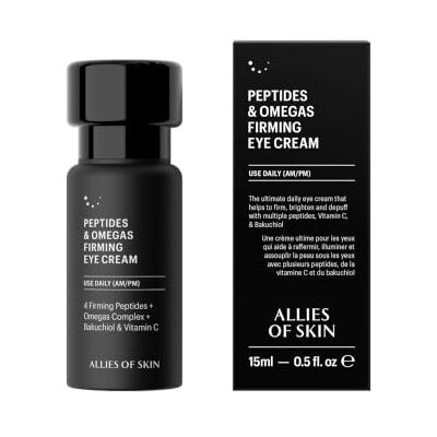 Allies of Skin Peptiden en omega verstevigende oogcrème Allies of Skin Peptiden en omega verstevigende oogcrème