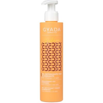 GYADA COSMETICS , Radiance Cleansing Face Gel, Verhelderende gezichtsreinigingsgel, antioxidant, egaliseert de kleur, verstevigt de huid, fris en zacht, op basis van vitamine C, 200 ml GYADA COSMETICS , Radiance Cleansing Face Gel, Verhelderende gezichtsreinigingsgel, antioxidant, egaliseert de kleur, verstevigt de huid, fris en zacht, op basis van vitamine C, 200 ml