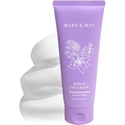 Mary&May MARY & MAY Wit collageen reinigingsschuim (150 ml) Mary&May MARY & MAY Wit collageen reinigingsschuim (150 ml)