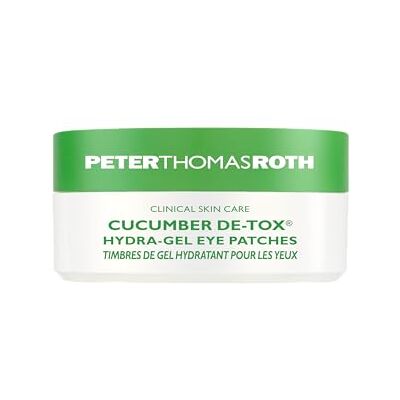 Roth Cucumber De-Tox™ Hydra-Gel oogpleisters – 15 paar hydraterende en decongestivum oogpatch met komkommer, kamille en hyaluronzuur voor donkere kringen, zwelling en lijnen Roth Cucumber De-Tox™ Hydra-Gel oogpleisters – 15 paar hydraterende en decongestivum oogpatch met komkommer, kamille en hyaluronzuur voor donkere kringen, zwelling en lijnen