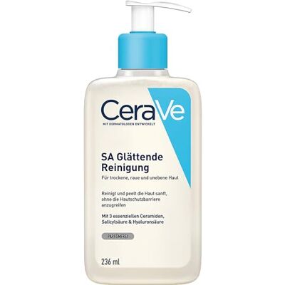 CeraVe SA gladmiddel voor droge, ruwe en oneffen huid 236 ml CeraVe SA gladmiddel voor droge, ruwe en oneffen huid 236 ml