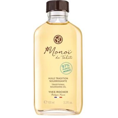 Yves Rocher Monoï Traditionele olie voor lichaam en haar, voedend, 100 ml Yves Rocher Monoï Traditionele olie voor lichaam en haar, voedend, 100 ml