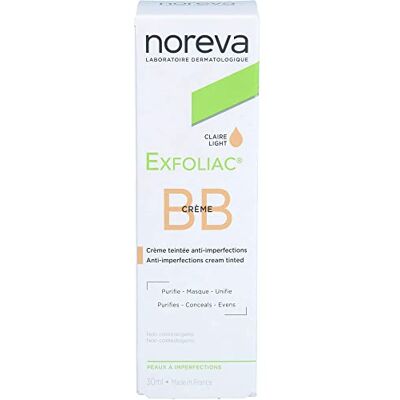 Exfoliac Noreva Anti-Imperfections dagcrème, lichtgekleurd, 30 ml Exfoliac Noreva Anti-Imperfections dagcrème, lichtgekleurd, 30 ml