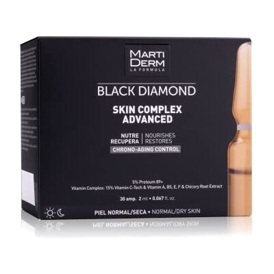Martiderm Black Diamond Anti-rimpel, droge/normale huid, 30 ampullen van 2 ml Martiderm Black Diamond Anti-rimpel, droge/normale huid, 30 ampullen van 2 ml