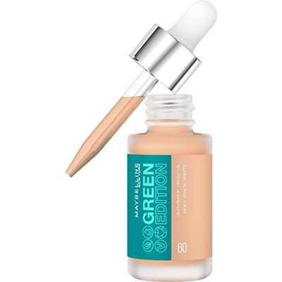 Maybelline New York Green Edition Superdrop Tinted Oil Foundation 20ml Shade 60 Maybelline New York Green Edition Superdrop Tinted Oil Foundation 20ml Shade 60