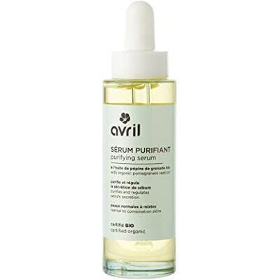 Avril Biologisch reinigend serum – reguleert de talgafscheiding – biologische granaatappelpitolie – normale tot gemengde huid – 100% natuurlijke oorsprong – veganistisch product, gemaakt in Frankrijk – 50 ml Avril Biologisch reinigend serum – reguleert de talgafscheiding – biologische granaatappelpitolie – normale tot gemengde huid – 100% natuurlijke oorsprong – veganistisch product, gemaakt in Frankrijk – 50 ml