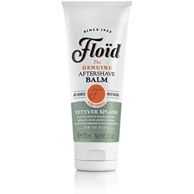 Floïd Vetyver Splash Aftershave balsem met allantoïne, glycerine en aloë-extract hydrateert, beschermt en regenereert de huid rustgevende aftershave (100 ml) Floïd Vetyver Splash Aftershave balsem met allantoïne, glycerine en aloë-extract hydrateert, beschermt en regenereert de huid rustgevende aftershave (100 ml)