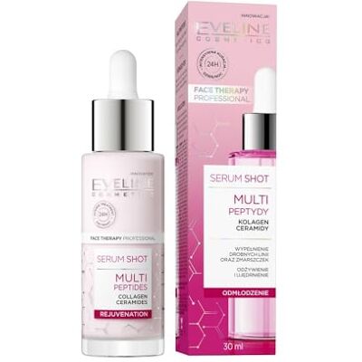 EVELINE COSMETICS Face Therapy Professional Anti-aging multi-peptide serum 12 biomimetische peptiden, hydraterend en verstevigend voor alle huidtypes EVELINE COSMETICS Face Therapy Professional Anti-aging multi-peptide serum 12 biomimetische peptiden, hydraterend en verstevigend voor alle huidtypes