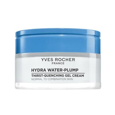 Yves Rocher Hydra Water Plump Gel hydraterende gezichtscrème voor dames, 50 ml Yves Rocher Hydra Water Plump Gel hydraterende gezichtscrème voor dames, 50 ml