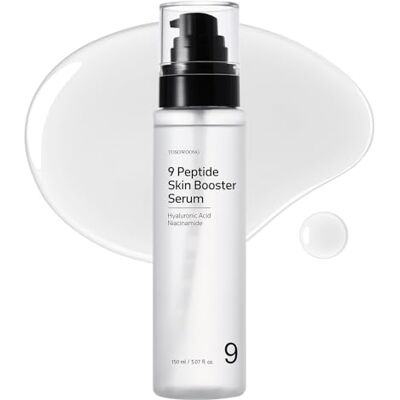 TOSOWOONG 9 Peptide Skin Booster Serum, Niacinamide & Hyaluronzuur Stimulerende Gezichtsessence voor Huidvernieuwing, Koreaanse Skin Care, 150ml TOSOWOONG 9 Peptide Skin Booster Serum, Niacinamide & Hyaluronzuur Stimulerende Gezichtsessence voor Huidvernieuwing, Koreaanse Skin Care, 150ml