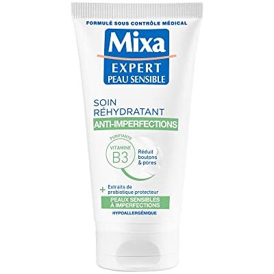 Mixa Expert Gevoelige Huid: zeer hydraterende verzorging tegen onzuiverheden, 2-in-1-50 ml Mixa Expert Gevoelige Huid: zeer hydraterende verzorging tegen onzuiverheden, 2-in-1-50 ml