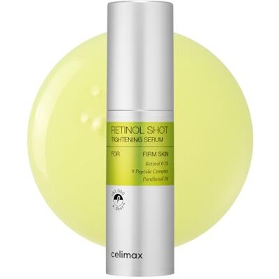 celimax The Vita A Retinol Shot Tightening Serum, 1.01 fl.oz Pure Vitamine A, peptide, vernauwt poriën, rimpels, fijne lijntjes, stevige huid, anti-aging, retinol serum voor het gezicht celimax The Vita A Retinol Shot Tightening Serum, 1.01 fl.oz Pure Vitamine A, peptide, vernauwt poriën, rimpels, fijne lijntjes, stevige huid, anti-aging, retinol serum voor het gezicht