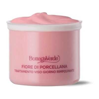 Bottega Verde Porseleinen bloem Perfectioneersysteem navulverpakking voor dagelijks gezicht Anti-fragilisatie vuller met roze pigmenten (50 ml) Normale of droge huid Bottega Verde Porseleinen bloem Perfectioneersysteem navulverpakking voor dagelijks gezicht Anti-fragilisatie vuller met roze pigmenten (50 ml) Normale of droge huid