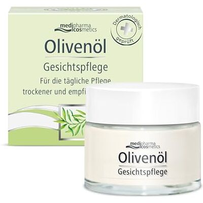 Medipharma Cosmetics Dr.Theiss Olijfolie Gezichtscrème, per stuk verpakt (1 x 50 g) Medipharma Cosmetics Dr.Theiss Olijfolie Gezichtscrème, per stuk verpakt (1 x 50 g)