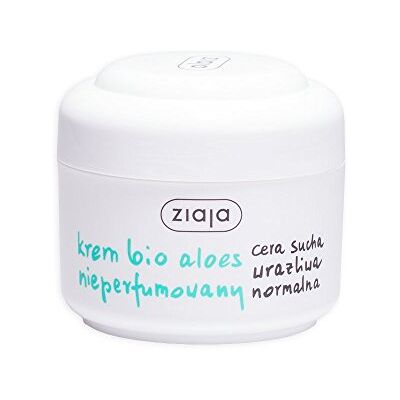 Ziaja Krem BIO aloë gezichtscrème zonder geurstoffen krem bio aloë nieperfumowany 50 ml Ziaja Krem BIO aloë gezichtscrème zonder geurstoffen krem bio aloë nieperfumowany 50 ml