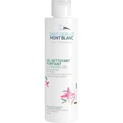Saint-Gervais Mont Blanc – reinigende reinigingsgel 200 ml – vette huid Thermisch water van Mont Blanc, Biologisch wilgenroosje van de Alpen, Zink & Salicylzuur, schuimende textuur Saint-Gervais Mont Blanc – reinigende reinigingsgel 200 ml – vette huid Thermisch water van Mont Blanc, Biologisch wilgenroosje van de Alpen, Zink & Salicylzuur, schuimende textuur