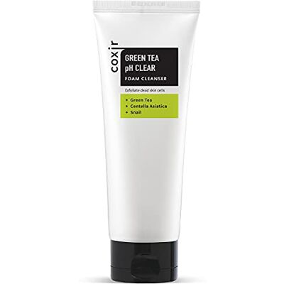 Coxir Greentea PH Clear Cleanser Reiniger, 1 stuk, 150 ml Coxir Greentea PH Clear Cleanser Reiniger, 1 stuk, 150 ml