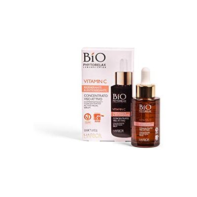 Phytorelax Cosmetica Tratamento Viso Harbor Bio Vitamine C concentrato Viso Attivo Rigenerant & Antiossidant 30 ml Phytorelax Cosmetica Tratamento Viso Harbor Bio Vitamine C concentrato Viso Attivo Rigenerant & Antiossidant 30 ml