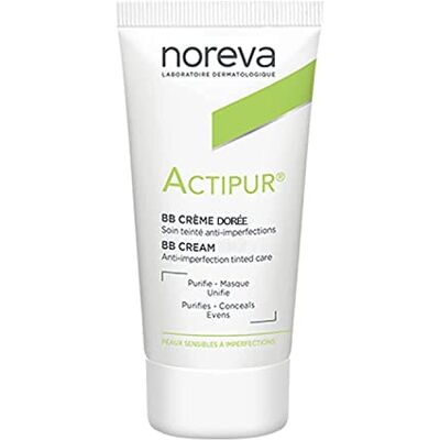Noreva actipur crème tegen onzuiverheden, goudkleurig, 30 ml Noreva actipur crème tegen onzuiverheden, goudkleurig, 30 ml