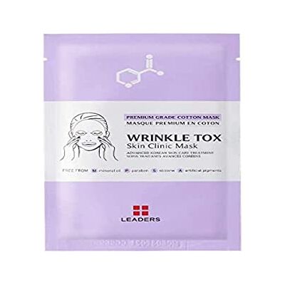 LEADERS Insolution Wrinkle Tox Skin Clinic Anti-rimpel masker, 25 ml LEADERS Insolution Wrinkle Tox Skin Clinic Anti-rimpel masker, 25 ml