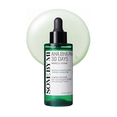 SOME BY MI AHA BHA PHA 30 Days Miracle Serum 50 ml Centella Dagelijks serum met niacinamide voor een kalmerende, rustgevende en heldere huid poriën-, talg- en mee-eterverzorging - SOME BY MI AHA BHA PHA 30 Days Miracle Serum 50 ml Centella Dagelijks serum met niacinamide voor een kalmerende, rustgevende en heldere huid poriën-, talg- en mee-eterverzorging -