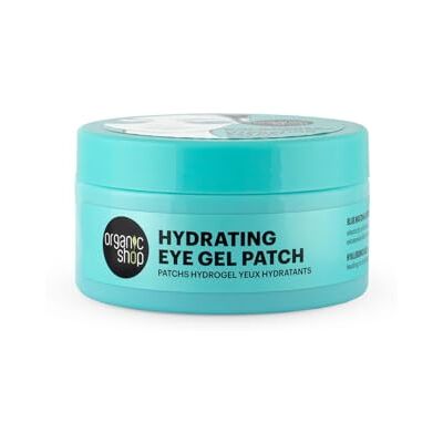 Organic Shop 60 stuks hydraterende oogpatches met blauwe matcha en collageen Organic Shop 60 stuks hydraterende oogpatches met blauwe matcha en collageen