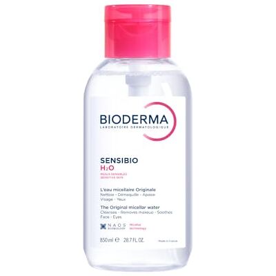 Bioderma Sensibio H2O Micellair Water, origineel, gevoelige huid, reiniger, make-up remover, 850 ml Bioderma Sensibio H2O Micellair Water, origineel, gevoelige huid, reiniger, make-up remover, 850 ml