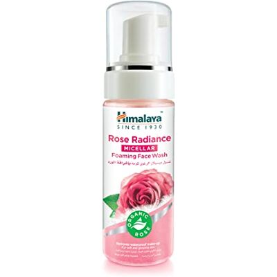 Himalaya Rose Radiance Micellaire schuimreiniger voor het gezicht, verwijdert waterdichte make-up, 150 ml Himalaya Rose Radiance Micellaire schuimreiniger voor het gezicht, verwijdert waterdichte make-up, 150 ml