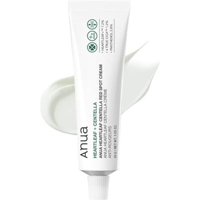 Anua Heartleaf Centella Vochtinbrengende gezichtscrème ter verlichting van de huid, niacinamide, centella, panthenol, vlekbehandeling voor de gevoelige huid, niet-comedogeen, Koreaanse huidverzorging Anua Heartleaf Centella Vochtinbrengende gezichtscrème ter verlichting van de huid, niacinamide, centella, panthenol, vlekbehandeling voor de gevoelige huid, niet-comedogeen, Koreaanse huidverzorging