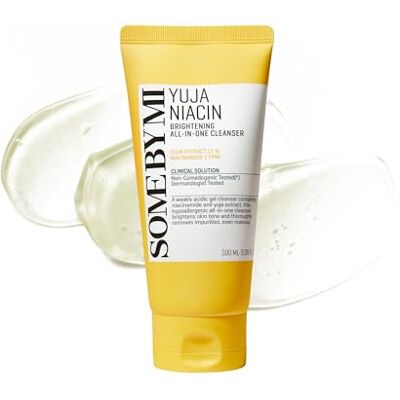 SOME BY MI Yuja Niacin Brightening All-in-One Cleanser 100 ml milde dagelijkse gezichtsreiniger lage pH-formule, zonder huidirritatie SOME BY MI Yuja Niacin Brightening All-in-One Cleanser 100 ml milde dagelijkse gezichtsreiniger lage pH-formule, zonder huidirritatie