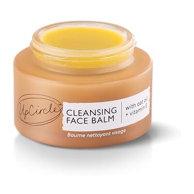 UPCIRCLE Gezichtsreinigingsbalsem met abrikoos, 50 ml, 100% natuurlijke reiniger voor het verwijderen van make-up + transparante mee-eters, veganistisch + dierproefvrij UPCIRCLE Gezichtsreinigingsbalsem met abrikoos, 50 ml, 100% natuurlijke reiniger voor het verwijderen van make-up + transparante mee-eters, veganistisch + dierproefvrij