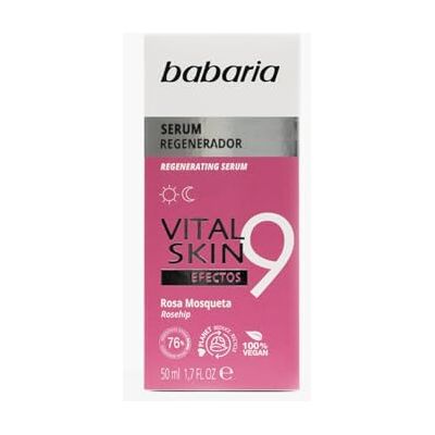 Babaria Serum Facial 9 Efectos Vital Skin Acción Total 50 ml Babaria Serum Facial 9 Efectos Vital Skin Acción Total 50 ml