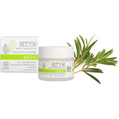 STYX kruidentuin theeboom olie gezichtscrème 50 ml STYX kruidentuin theeboom olie gezichtscrème 50 ml