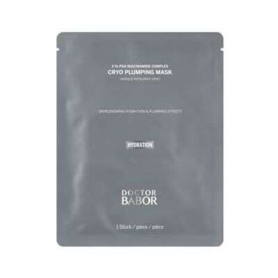 BABOR Doctor Cryo Plumping Mask, verkoelend en voedend stofmasker, onmiddellijke vochtboost gedurende 24 uur, gladdere en vollere huid, veganistisch, 1 stuk BABOR Doctor Cryo Plumping Mask, verkoelend en voedend stofmasker, onmiddellijke vochtboost gedurende 24 uur, gladdere en vollere huid, veganistisch, 1 stuk