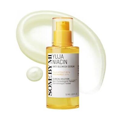 SOME BY MI Yuja Niacin Anti Blemish Serum – 50 ml – Koreaans serum met 10% niacinamide en vitamine C – corrigeert pigmentvlekken, verlicht de teint – Koreaanse verzorging SOME BY MI Yuja Niacin Anti Blemish Serum – 50 ml – Koreaans serum met 10% niacinamide en vitamine C – corrigeert pigmentvlekken, verlicht de teint – Koreaanse verzorging