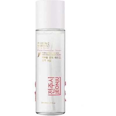 CARSI24 JEONJU Rice Yeast Brightening & Moisturizing Alcoholvrije gezichtstoner met niacinamide, allantoïne en panthenol, 200 ml CARSI24 JEONJU Rice Yeast Brightening & Moisturizing Alcoholvrije gezichtstoner met niacinamide, allantoïne en panthenol, 200 ml