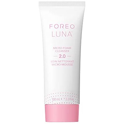 FOREO LUNA Micro-Foam Cleanser 2.0 Gezichtsreiniger Gezichtsreinigingsgel Vitamine E Gezichtsscrub Gezichtsscrub Mee-eter Reiniger Aminozuren Veganistisch Gezichtsverzorging 100 ml FOREO LUNA Micro-Foam Cleanser 2.0 Gezichtsreiniger Gezichtsreinigingsgel Vitamine E Gezichtsscrub Gezichtsscrub Mee-eter Reiniger Aminozuren Veganistisch Gezichtsverzorging 100 ml