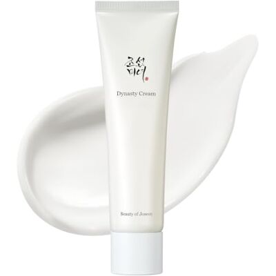 Beauty of Joseon Dynasty Vochtinbrengende gezichtscrème voor droge en gevoelige huid, Koreaanse verzorging voor mannen en vrouwen, 100 ml, 3,38 ml Beauty of Joseon Dynasty Vochtinbrengende gezichtscrème voor droge en gevoelige huid, Koreaanse verzorging voor mannen en vrouwen, 100 ml, 3,38 ml