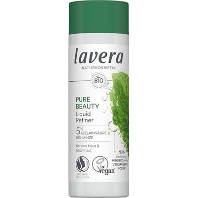 lavera Pure Beauty Liquid Refiner Vermindert vergrote poriën Bevordert celvernieuwing Verwijdert dode huidcellen Veganistisch Natuurlijke cosmetica lavera Pure Beauty Liquid Refiner Vermindert vergrote poriën Bevordert celvernieuwing Verwijdert dode huidcellen Veganistisch Natuurlijke cosmetica