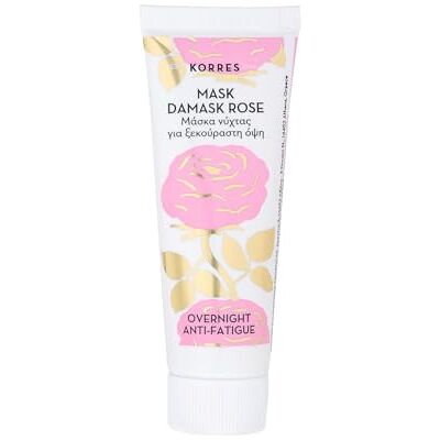 KORRES Damask Rose anti-atigue en voedend masker, 18 ml KORRES Damask Rose anti-atigue en voedend masker, 18 ml